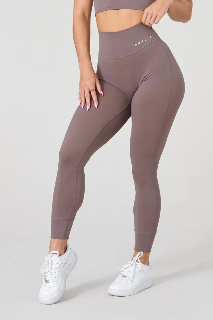 Progress Leggings- Plum Truffle - XS