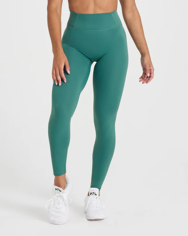 Timeless Leggings - Mineral Green - XS