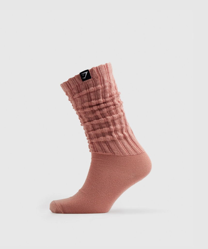 Comfy Rest Day Socks - Rose - M