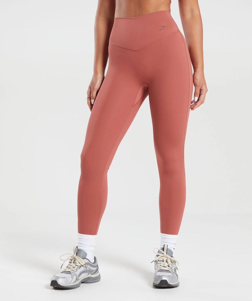 Gymshark Elevate Leggings - Rose Brown - XL