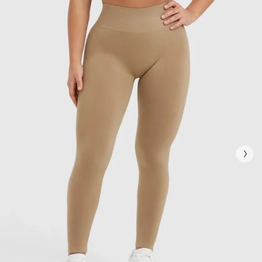 Effortless Seamless Leggings - Dune Brown - M